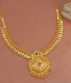 Bridal Gold Necklace Mango Design With Stone NCKN3367