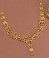 Latest Butterfly Pattern Gold Necklace For Women Wedding NCKN3393