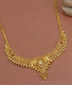 New Model Gold Plated Necklace Mullaipoo Kerala Bridal Designs NCKN3394