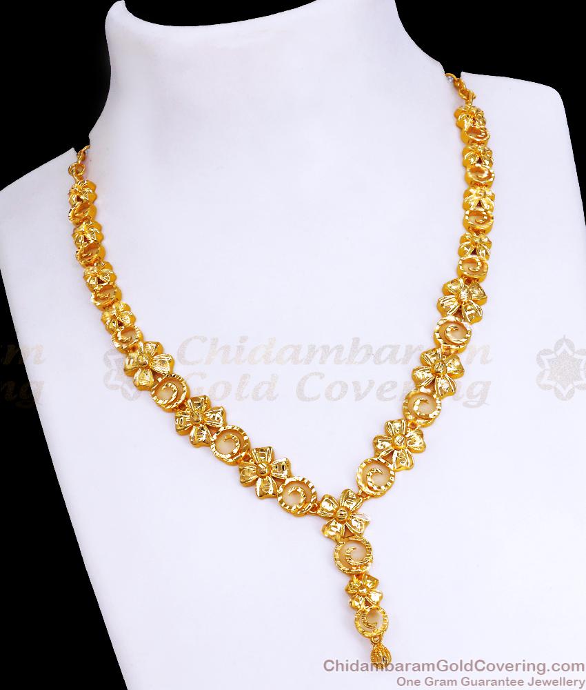 High Quality SriLankan Design Gold Necklace For Women NCKN3403