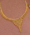 True Gold Tone Bridal Necklace Calcutta Wedding Jewelry NCKN3423