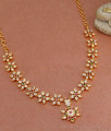 Latest Bollywood Jewelry Impon Attigai Gati Stone Necklace Bridal Collections NCKN3438