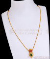 Traditional Single Nagapadam Gold Necklace For Women NCKN3460