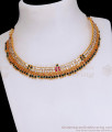 Traditional Impon Gold Choker Bridal Attigai For Women NCKN3476