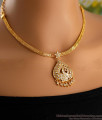 New Model Gold Tone Peacock Design Necklace Impon Jewellery NCKN3479