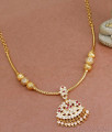 Beautiful Impon Stone Necklace Bridal Design 5 Metal Jewellery NCKN3482