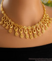 Beautiful 22k Gold Necklace For Marriage Forming Gold Jewellery Set NCKN3486