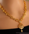 24K Gold Design Necklace Set Forming Jewellery For Marriage NCKN3510