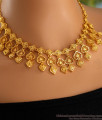 High Quality Heart Shaped 2 Gram Gold Necklace Forming Bridal Choker NCKN3514