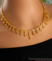 Arabic Wedding Gold Necklace Light Weight Jewelry Set NCKN3518