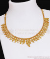 Pure Gold Tone Mango Necklace Wedding Gold Plated Jewellery NCKN3528