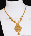 Beautiful Gold Design Floral Necklace For Women Online Fashions NCKN3534