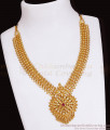 Women Wedding Gold Necklace Mullai Poo Design For Women NCKN3544