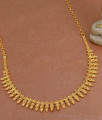 Kerala Wedding Gold Necklace Mullai Mottu Design Online NCKN3586