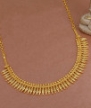 High Quality Gold Imitation Necklace Mullai Arumbu Design NCKN3597