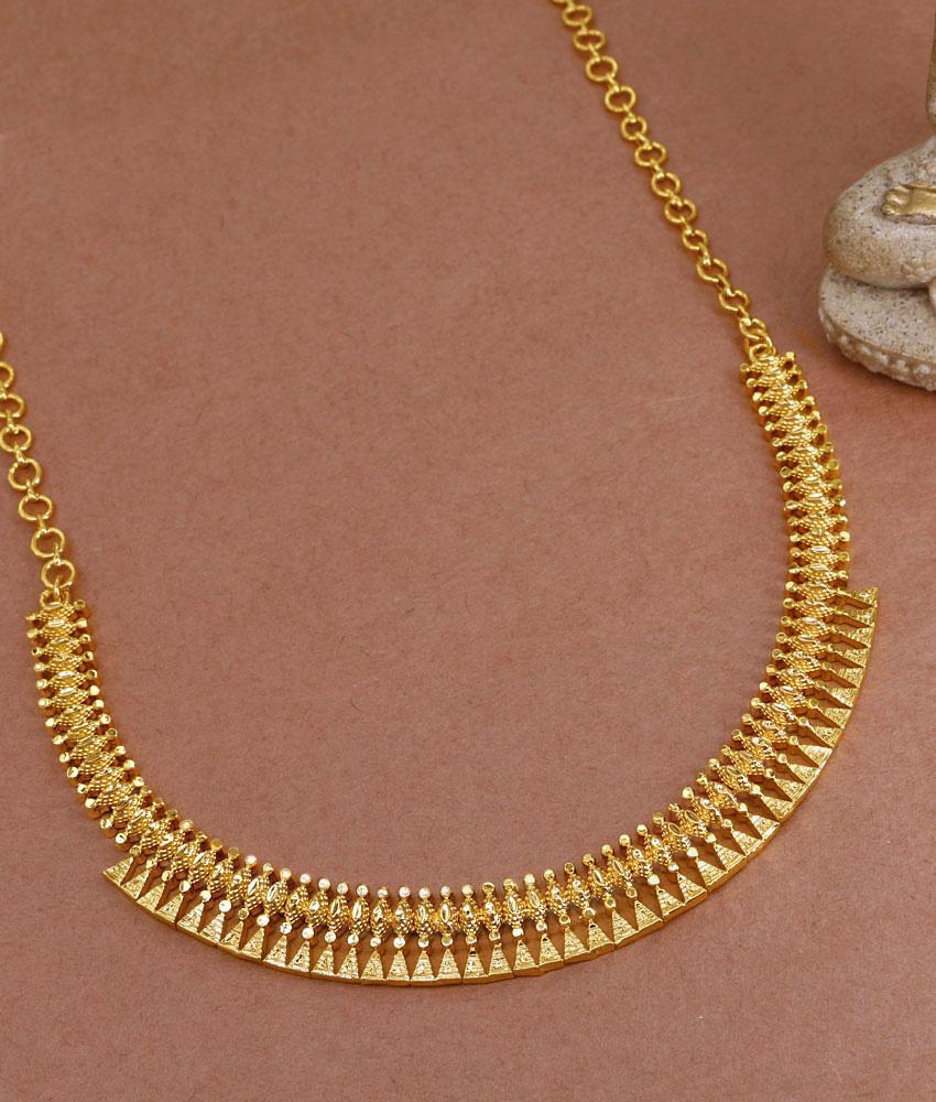 Unique Bollywood Gold Necklace Design Women Online Fashion NCKN3599