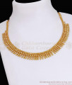 New Model Mullaipoo Gold Necklace Simple Gold Jewellery NCKN3606