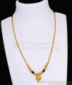 Traditional Lakshmi Kasu Black Beads Necklace 1 Gram Gold Jewelry NCKN3645