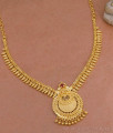 Attractive Mullai Arumbu Gold Imitation Necklace For Women Wedding NCKN3766