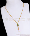 Buy Gold Mango Pendant Emerald Stone Designs Online SMDR2152