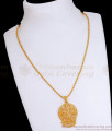Stylish 1 Gram Gold Dollar Short Chain Designs SMDR2175