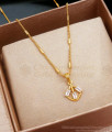 Elegant Daily Wear Gold Pendant Chains Shop Online SMDR2183