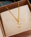 Gold Plated Fairy Pendant Chain Shop Online SMDR2187