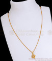 Cute Gold Plated Dove Necklace With Heart Design SMDR2196