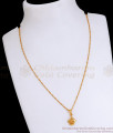 Daily Use Gold Imitation Locket Chain Designs SMDR2198