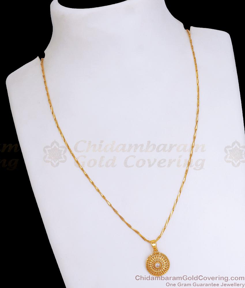 Womens Regular Use Gold Dollar Chain Designs SMDR2200