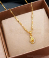 Latest Light Weight Gold Pendant Chain Designs SMDR2204