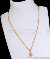 Latest Gold Plated Pendant Chain Collections For Women SMDR2212