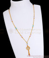 Stylish Gold Pendant Chain Italian Necklace SMDR2226