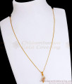 Stylish Gold Plated Pendant Chain Light Weight Collection SMDR2263