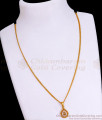 Elegant Teardrop Gold Pendant Chain for Women SMDR2282