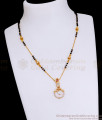 One Gram Gold Small Mangalsutra Design Pearl Jewellery SMDR2316