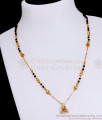 New Model Gold Design Mangalsutra Short Chain Triangle Design SMDR2324