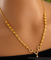 New Fashion Diamond Necklace 1 Gram Gold Jewellery Online SMDR2325