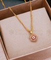 Stylish Regular Use Artificial Gold Locket Chain Ball Design SMDR2342