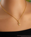 Best Quality Gold Plated Pendant Chain Light Weight Collections SMDR2345