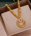 Beautiful Ad Stone Gold Plated Modern Necklace Shop Online SMDR2356