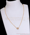 Simple Ball Design Gold Plated Pendant Chain Collections SMDR2381