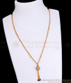 Full Golden Beads White Stone Modern Gold Mangalsutra SMDR2431