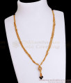 Attractive 2 Line Gold Plated Short Mangalsutra Pendant Chain SMDR2471