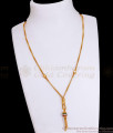 Everyday Wear Gold Plated Pendant Necklace Multi Stone Design SMDR2472