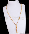 New Model Gold Imitation Multi Stone Pendant Chain For Women SMDR2475