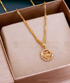 New Model Heart Shaped Gold Locket Box Chain Online SMDR2489