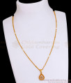 Light Weight Gold Plated Pendant Twisted Chain Shop Online SMDR2510