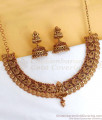 TNL1027 High Quality Lakshmi Coin Antique Necklace Bridal Set Vintage Jewelry
