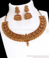 TNL1027 High Quality Lakshmi Coin Antique Necklace Bridal Set Vintage Jewelry